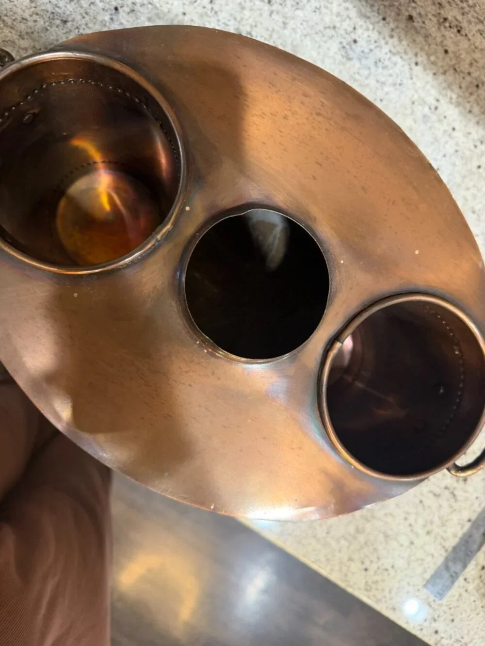Copper Tone 2 Bottle Wine Chiller